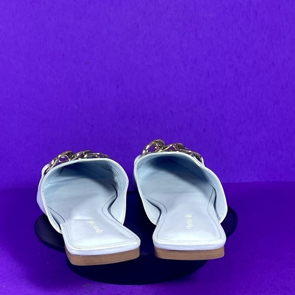 Open Edit Women's Baby Blue Kristina Pointed Toe Mule Shoe Size 7.5-NEW - Picture 5 of 10